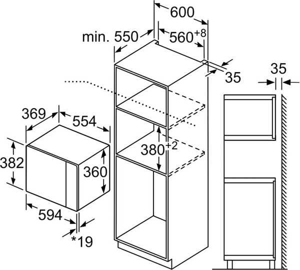 Микроволновая печь Bosch BEL454MB1F- фото9