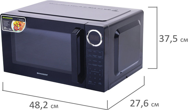 Микроволновая печь Brasson MW2390D-6BL / 454980- фото10