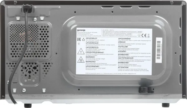 Микроволновая печь Gorenje MO20A4BH- фото7