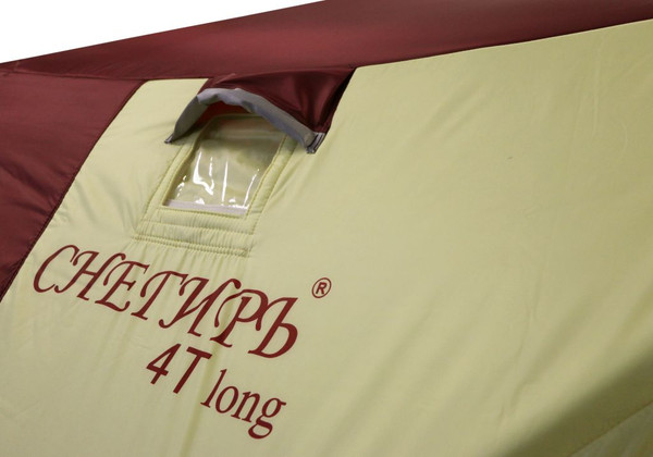 Палатка Снегирь Зимняя 4Т Long- фото2