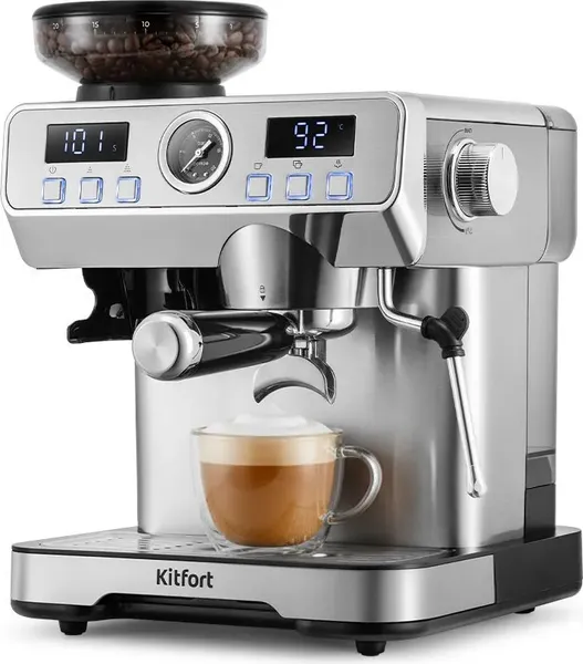 Кофеварка эспрессо Kitfort КТ-7694- фото