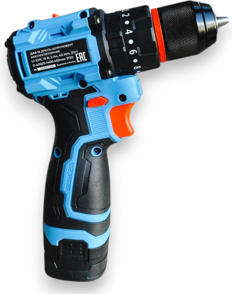 Аккумуляторная дрель-шуруповерт Favourite ДАБ 16 / 303301602- фото3