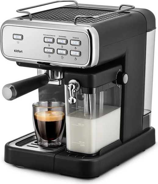 Кофеварка эспрессо Kitfort КТ-7563- фото