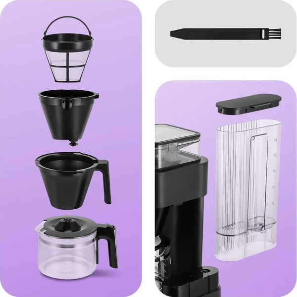 Кофемашина Kitfort КТ-7371- фото3