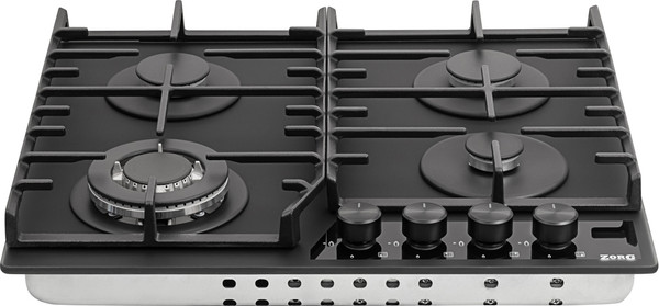 Газовая варочная панель ZORG HAG63 FDW BL MT- фото2