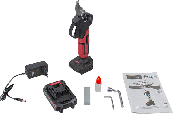 Секатор аккумуляторный Edon APS-21CBL / 40616- фото9
