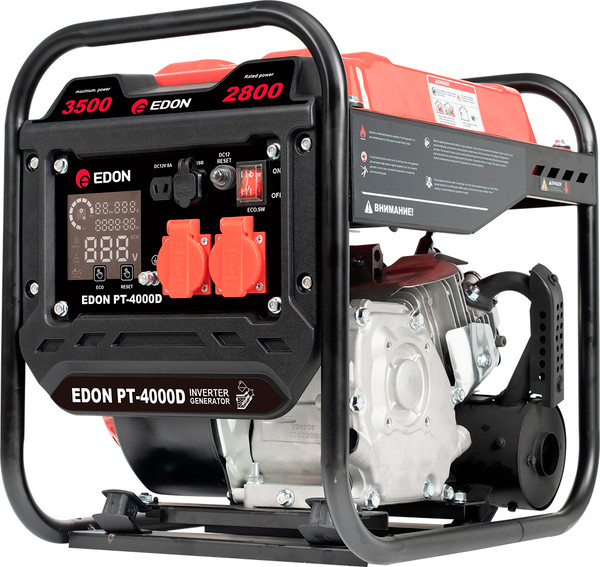 Бензиновый генератор Edon PT-4000D / 42312- фото