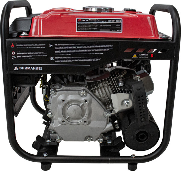 Бензиновый генератор Edon PT-4000D / 42312- фото4