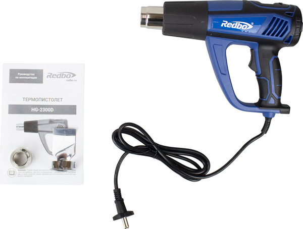 Строительный фен Redbo HG-2300D / 40017- фото7