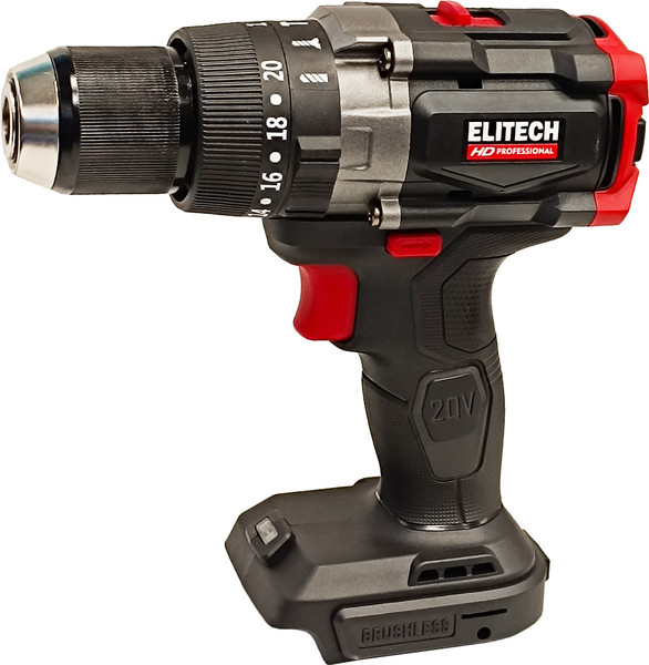 Аккумуляторная дрель-шуруповерт Elitech CD 20BL2 / 205726- фото