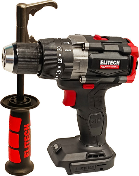 Аккумуляторная дрель-шуруповерт Elitech CD 20BL2 / 205726- фото4