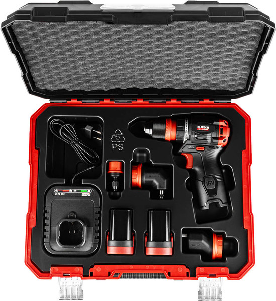 Аккумуляторная дрель-шуруповерт Elitech CD 16UL2 / 214225- фото2