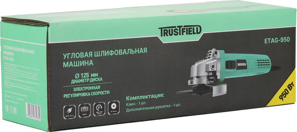 Угловая шлифовальная машина Trustfield ETAG-950- фото6