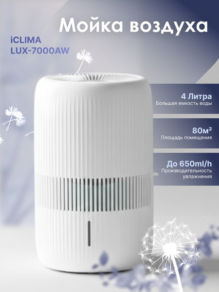 Мойка воздуха IClima LUX-7000AW- фото4