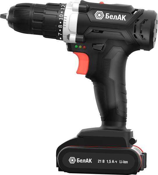 Аккумуляторная дрель-шуруповерт БелАК БАК53310- фото2