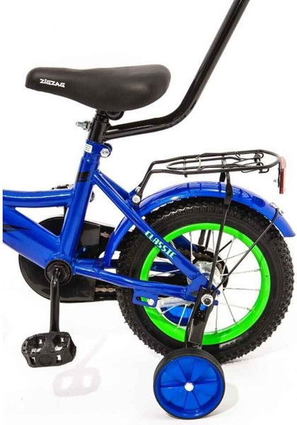 Детский велосипед с ручкой ZigZag Classic 12 / ZG-1203- фото3