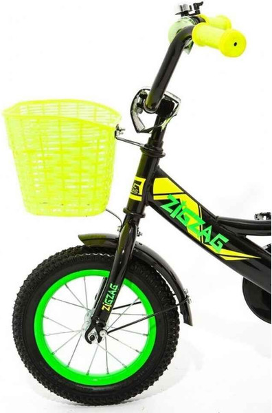 Детский велосипед с ручкой ZigZag Classic 12 / ZG-1201- фото3