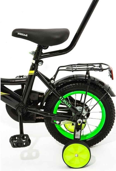Детский велосипед с ручкой ZigZag Classic 12 / ZG-1201- фото4