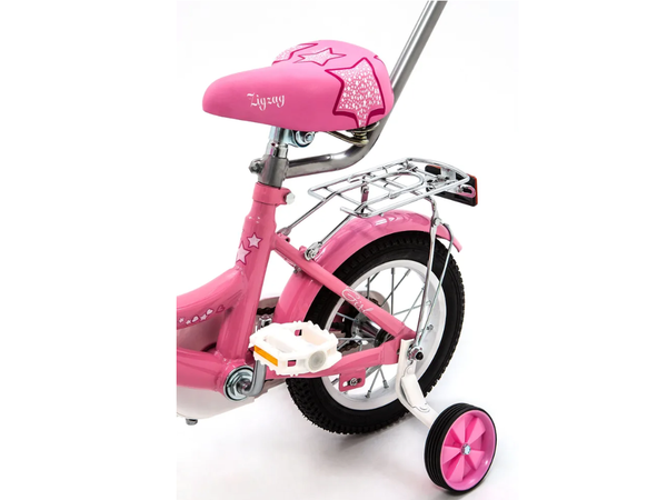 Детский велосипед с ручкой ZigZag Girl 12 / ZG-1224- фото5