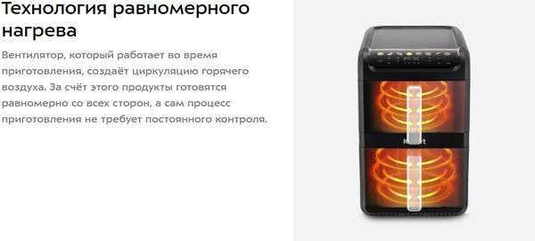 Аэрогриль Kitfort КТ-8158- фото7