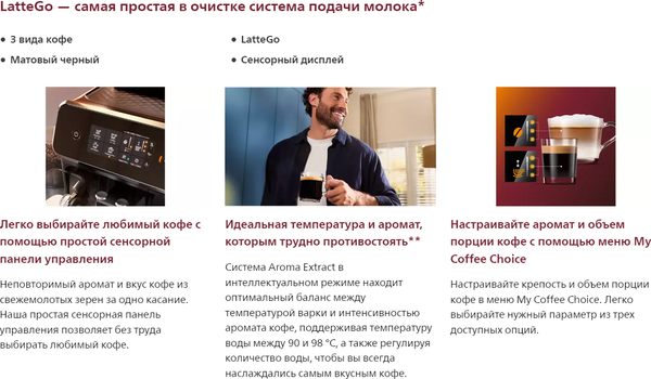 Кофемашина Philips EP2230/10- фото6