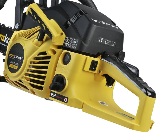 Бензопила цепная Hanskonner HGC5218- фото6