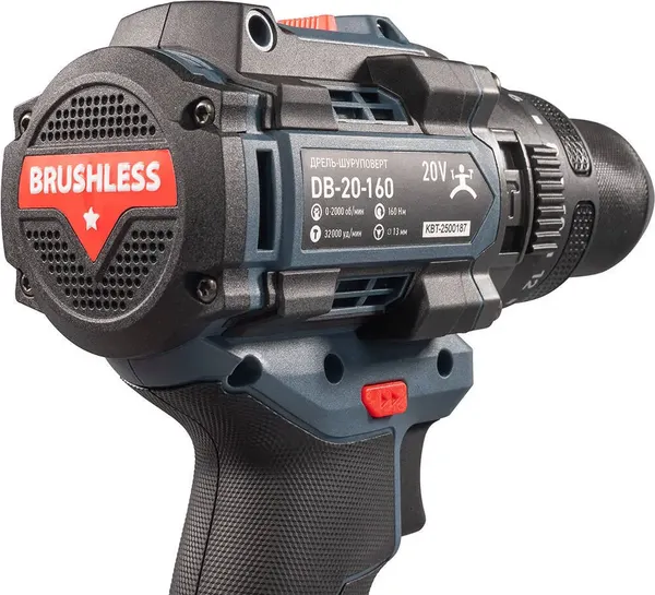 Аккумуляторная дрель-шуруповерт КВТ Профи DB-20-160 / 104539- фото2
