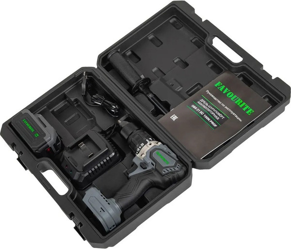 Аккумуляторная дрель-шуруповерт Favourite OBS 21 DC 100N Prof- фото2