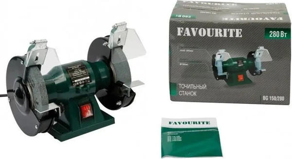 Точильный станок Favourite BG 150/280 NEW- фото2