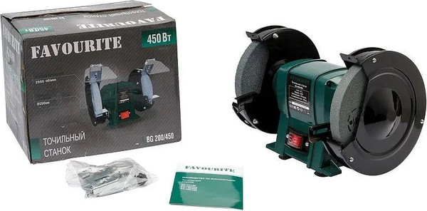 Точильный станок Favourite BG 200/450 NEW- фото2