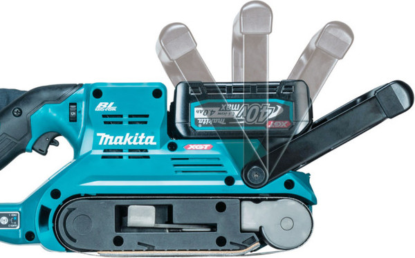 Ленточная шлифовальная машина Makita BS001GZ- фото4