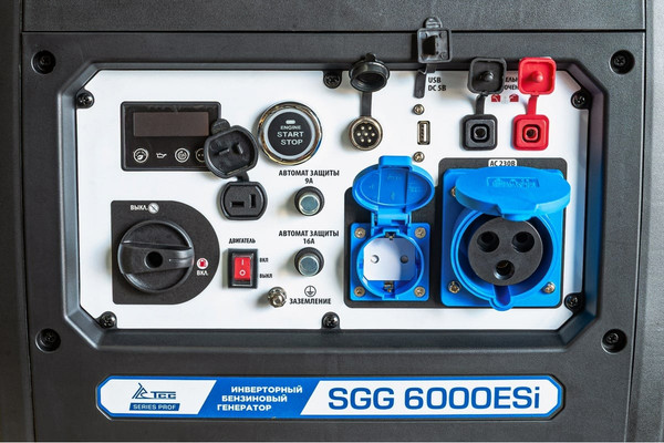 Бензиновый генератор TCC SGG 6000ESi / 060063- фото8