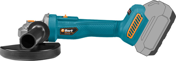 Угловая шлифовальная машина Bort BWS-21Li-Pro (93413601)- фото9