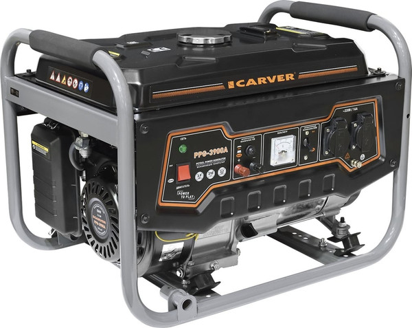 Бензиновый генератор Carver PPG-3900A / 01.020.00012- фото