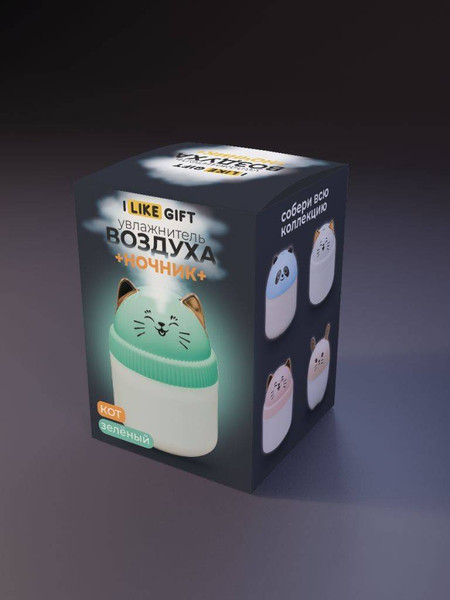 Ультразвуковой увлажнитель воздуха ILikeGift Cat / 139P-002- фото7