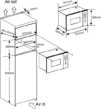 Микроволновая печь ZORG MIO256 S- фото6
