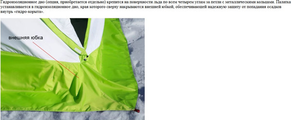 Палатка ЛОТОС Куб 3 Классик Термо / 17038- фото8