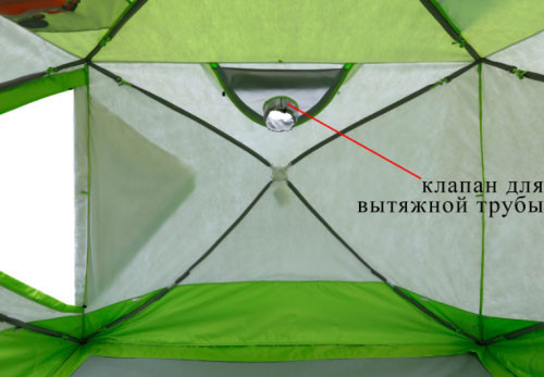 Палатка ЛОТОС Куб 4 Классик Термо / 17063 - фото8