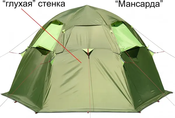 Палатка ЛОТОС 5 Мансарда 2024 / 19016- фото8