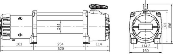 Лебедка электрическая T-MAX MuscleLift EW9500- фото3