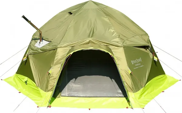 Палатка ЛОТОС КубоЗонт 6-У Классик + Гидродно + Пол утепленный / 25032- фото