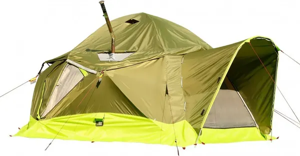 Палатка ЛОТОС КубоЗонт 6-У Классик + Гидродно + Пол утепленный / 25032- фото3