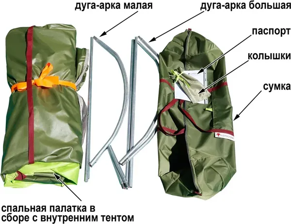 Палатка ЛОТОС 5У / 7090- фото9