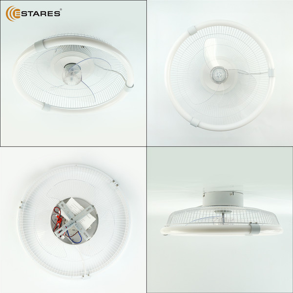 Вентилятор Estares Smarthome FN-LM Vibe 60W+18W R-APP-450x145-WHITE/WHITE-220-IP20- фото2