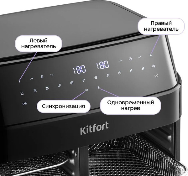 Аэрогриль Kitfort КТ-8153- фото5