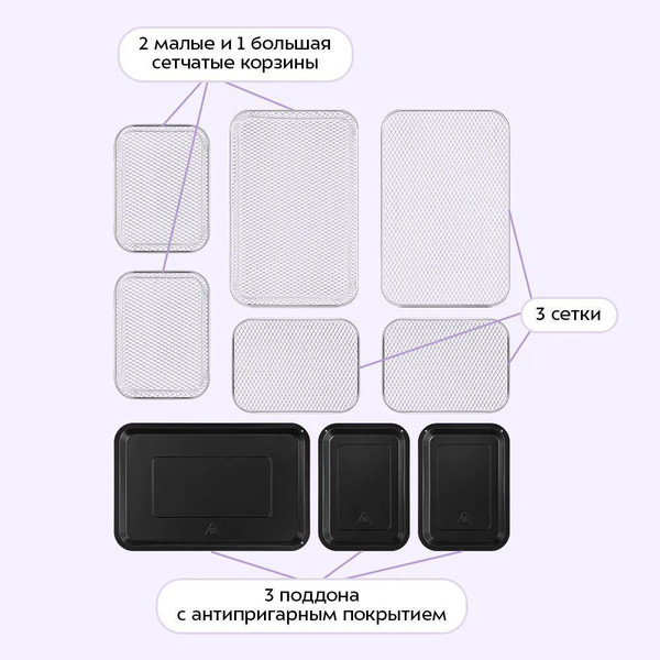 Аэрогриль Kitfort КТ-8153- фото6
