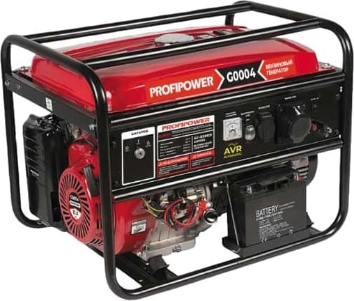 Бензиновый генератор Profipower БГ-6500Э / G0005- фото2