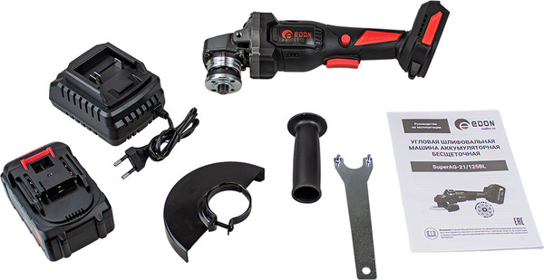 Угловая шлифовальная машина Edon Super AG-21/125BL / 35532- фото3