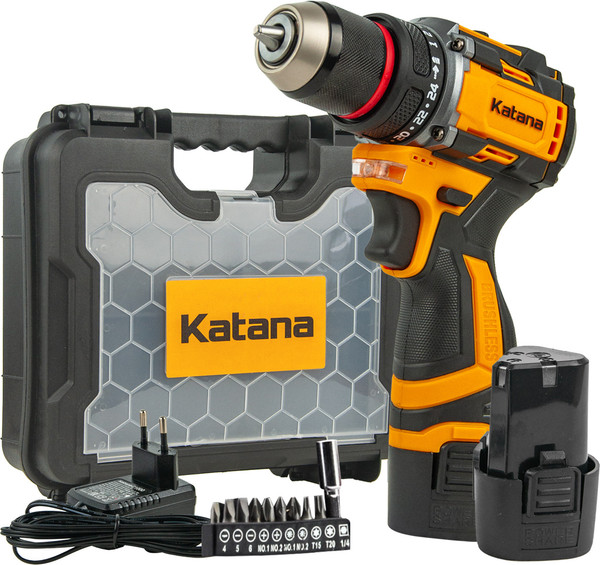 Аккумуляторная дрель-шуруповерт Katana CD2600 / KCD2500.00