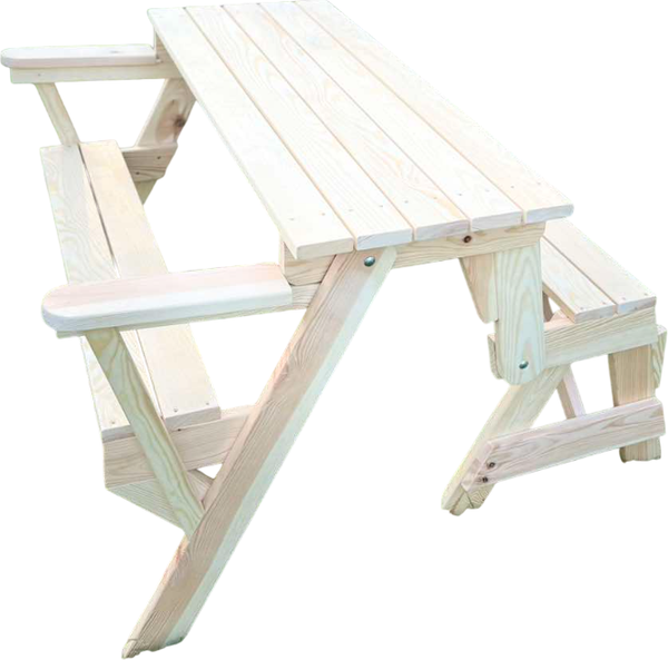 Скамья-стол садовая Четыре Солнца Стол-лавка- фото2
